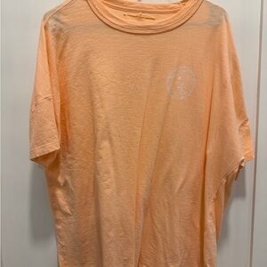 Peach Crew Neck T-Shirt